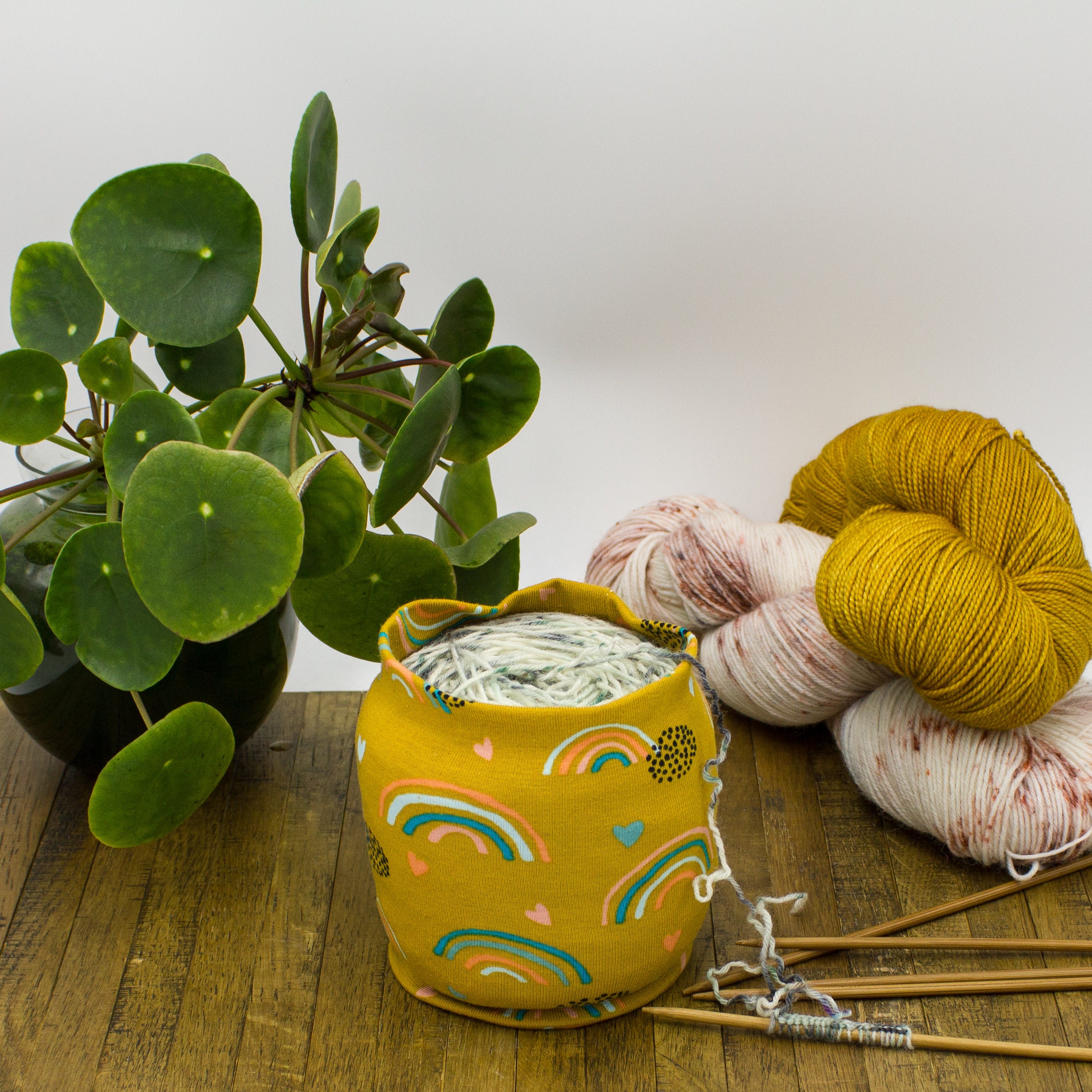 Yarn Cozy Yarn Cake Holder Yarn Bowls Knitting Bowl Yarn Etsy