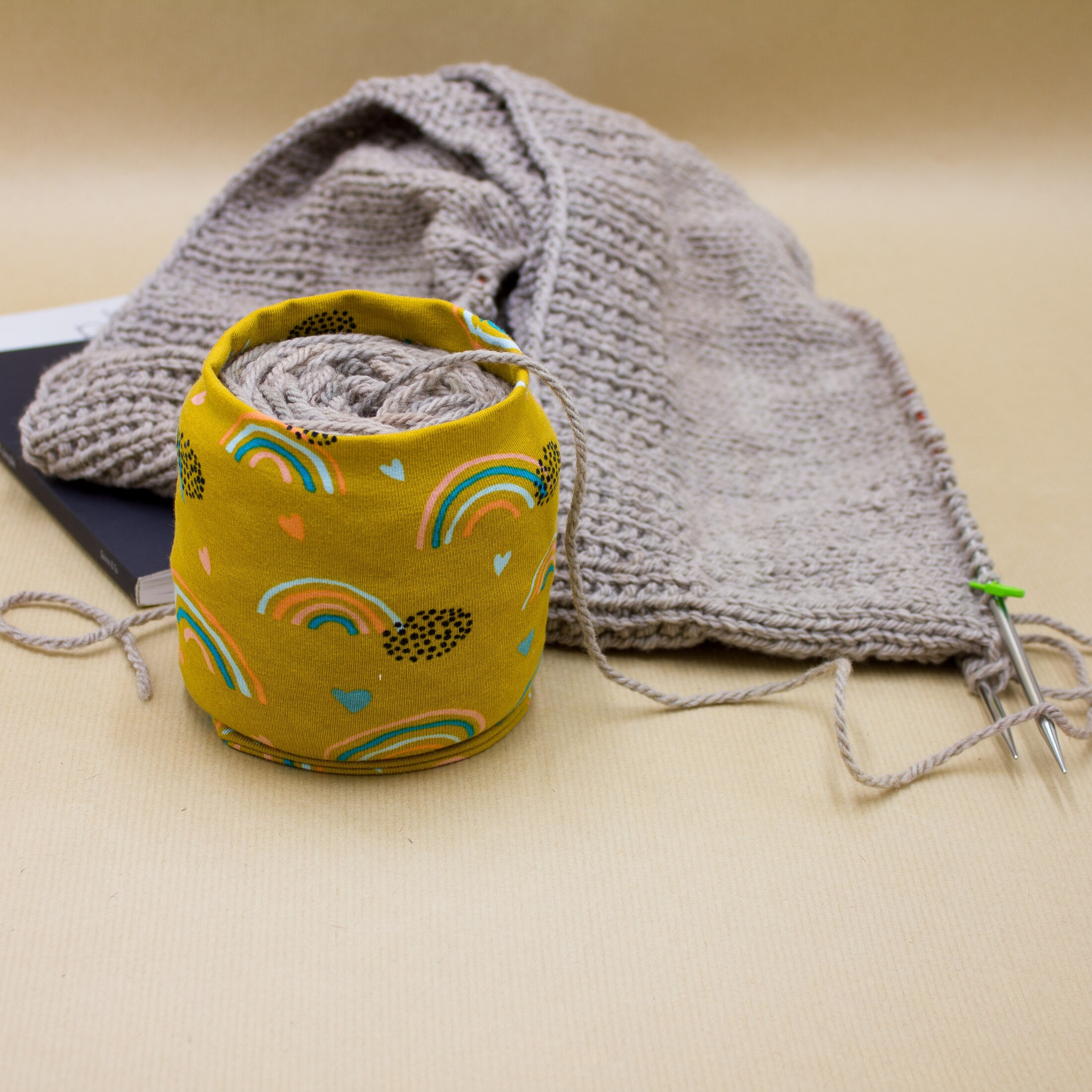 Yarn Cozy Yarn Cake Holder Yarn Bowls Knitting Bowl Yarn Etsy