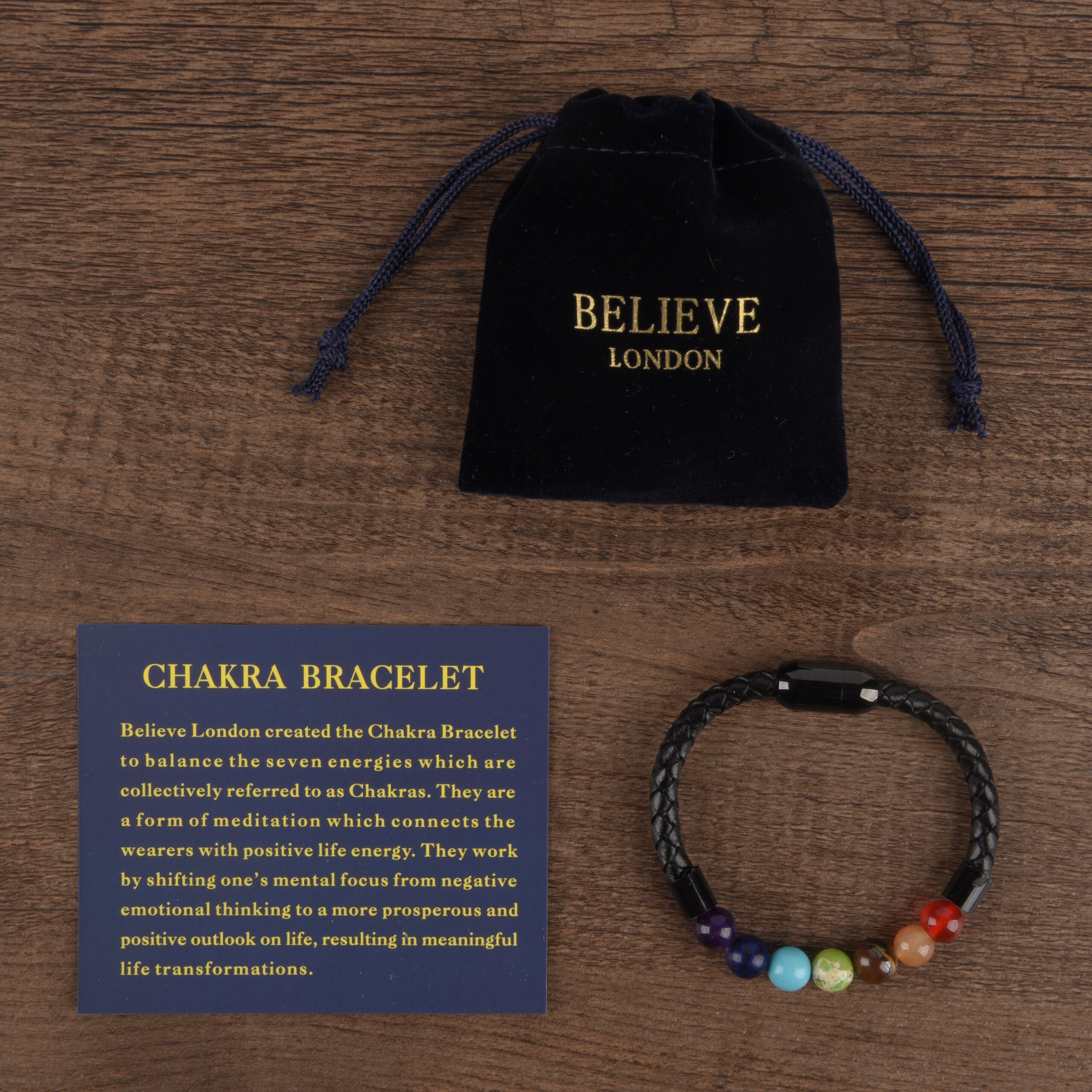 Magnetic 2024 chakra bracelet