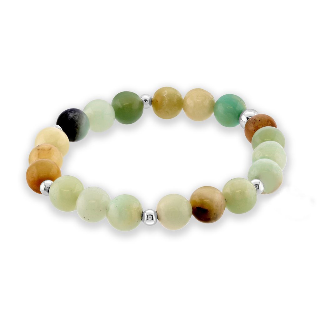 Amazonite Stone Bracelet Etsy
