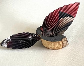 Wooden sculpture “Butterfly” | signed | directly from the artist