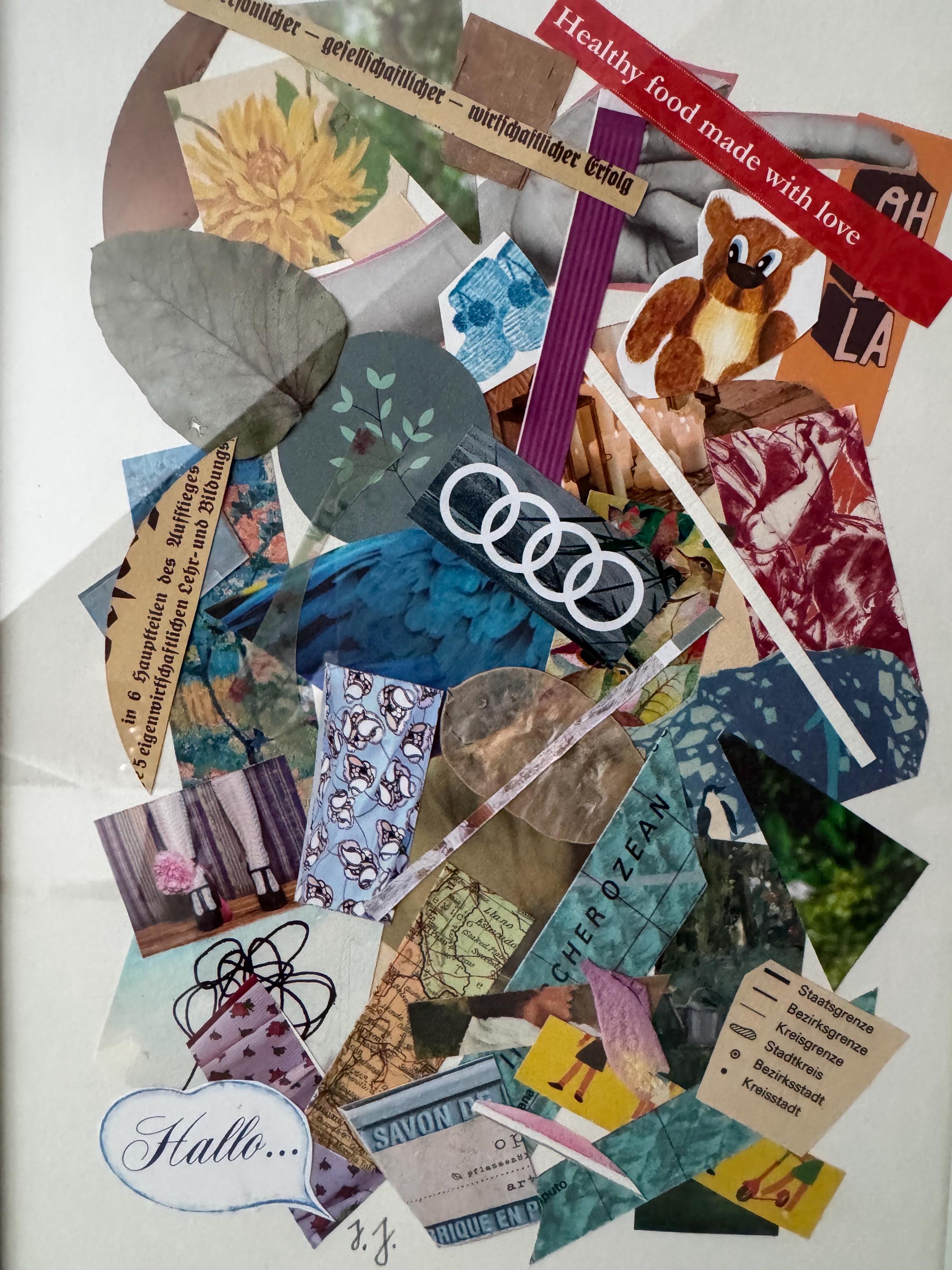 Collage | Unique and Sustainable | Modern Art - Etsy