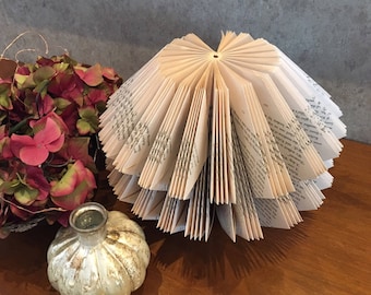 Folded Book | Book Sculpture | Folded Book | recycling book | gift idea | artwork