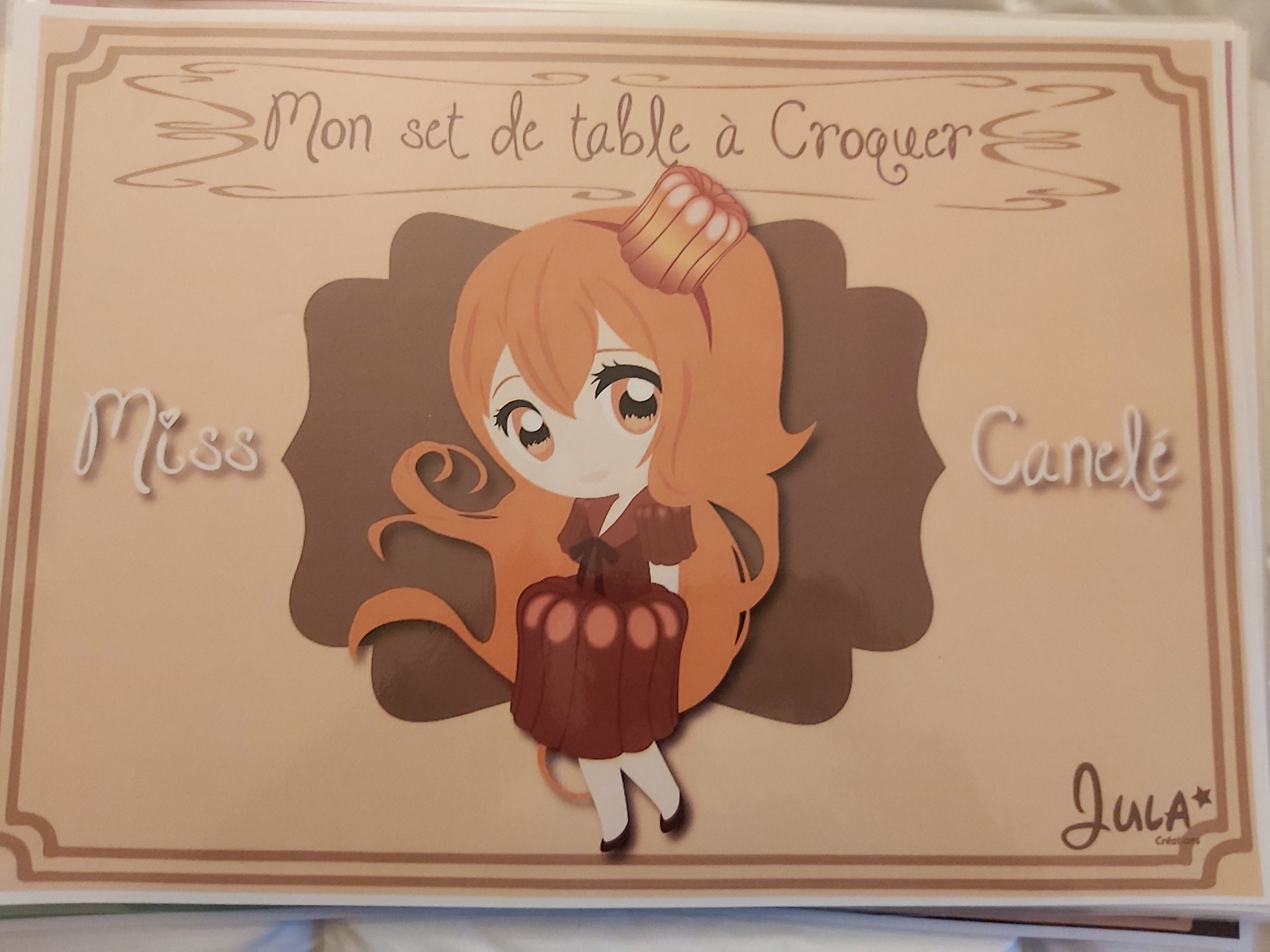 Mon Set de Table à Croquer