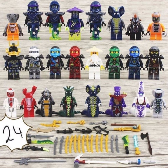 lego ninjago snake figures