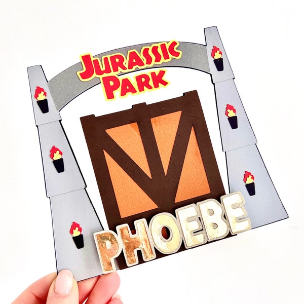 Jurassic Park Gates Etsy UK
