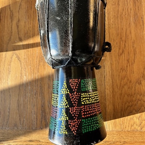 PP Workshop Kente djembe - rope tuned ~ 5 inch (head)