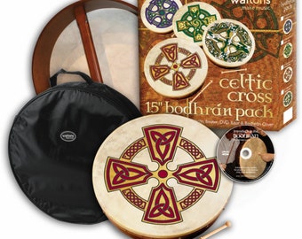 Waltons 15" Bodhran Package - Design Kilkenny