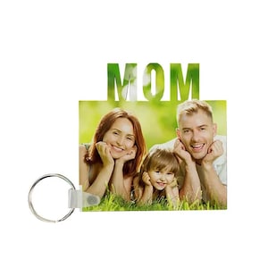 Sublimation Mom keychain blank double sided