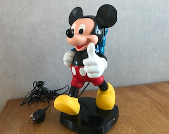 Vintage Mickey Mouse mit Rucksacktelefon