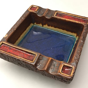 vintage handmade ashtray. ashtray from Germany.