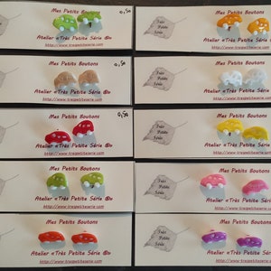 Boutons en résine - Collection "CARS"