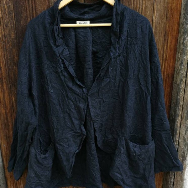 Vintage Mercibeaucoup By Issey Miyake Multi Pocket Cardigan Size M