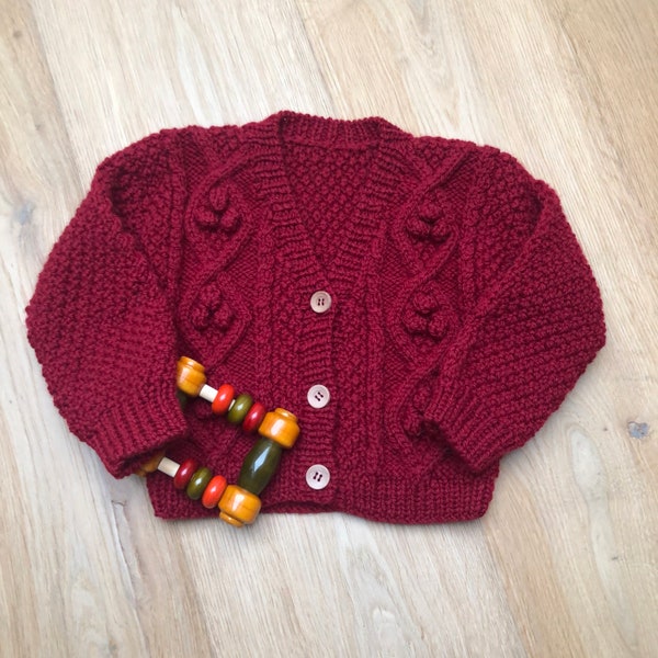 Gilet irlandais fille 18 mois/2ans