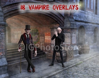 Superpositions numériques de vampires, vampires PNG transparents, clipart de personnage d’horreur fictif fantastique, manipulation de photos, stock de conception de couverture de livre