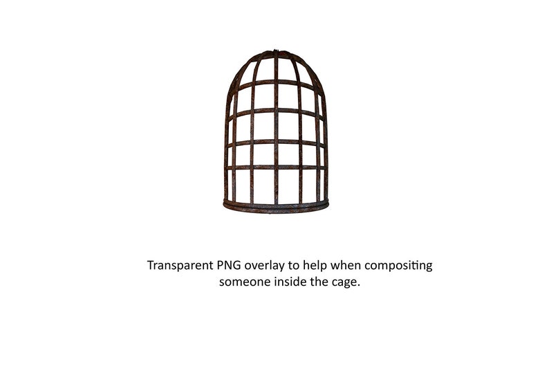 Dungeon Cage Backdrop, Digital Backdrops, Fantasy Cosplay Background ...