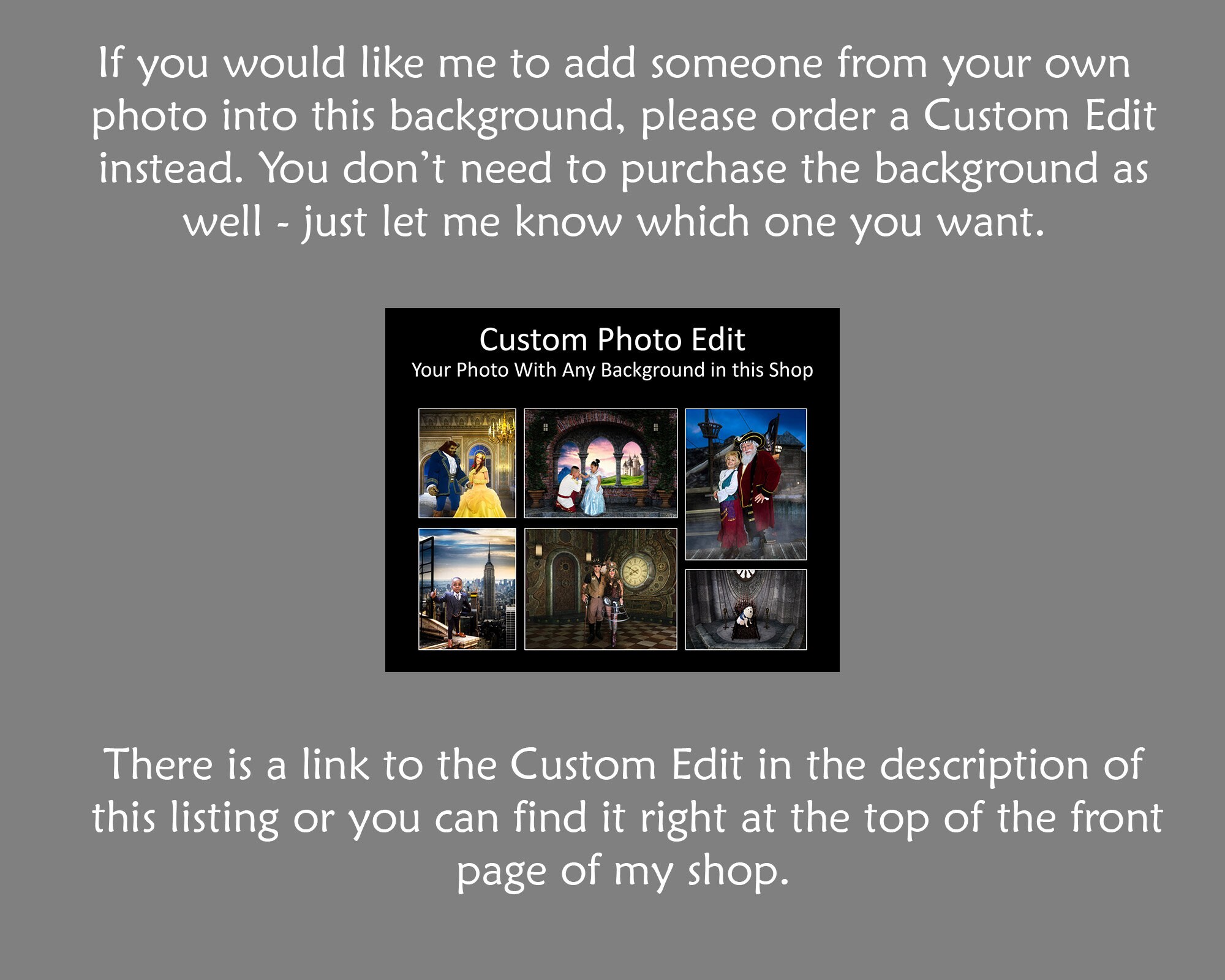 Cosplay Backdrop, Digital Backdrop, Digital Background, Cloisters ...