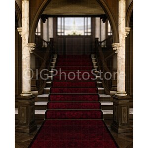 Red Carpet Printable Photo Backdrop, Digital Background for Graduation ...
