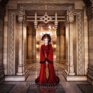 Fantasy Palace Digital Backdrop, Digital Background for Cosplay Photography, Wedding or Portrait Photography Backdrops, Composite Template