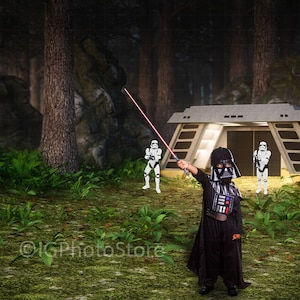 Star Base Bunker Digital Backdrop, Alien Wars, Sci-Fi Cosplay Digital Background, Science Fiction Fantasy Backdrop for Composite Photography