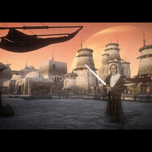 Fondo digital de base estelar de ciencia ficción, cosplay de Alien Wars (descarga digital)