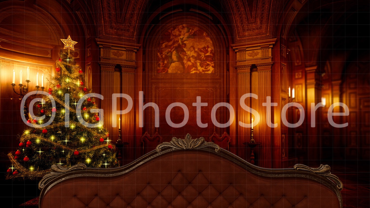 Christmas Zoom Backgrounds, Virtual Meeting Backdrops for the Holiday ...