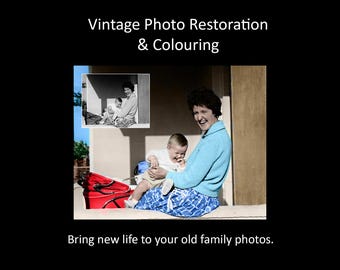 Old Photo Restoration and Colorization (Digital Image)