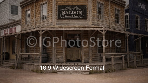 Yeele Wild West Hintergrund 2,7x1,8 M – Vinyl-Fotohintergrund Für Western-Party & Fotoshooting