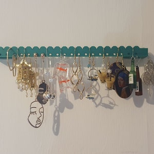 3D Printed - Wall Mounted Earring Holder