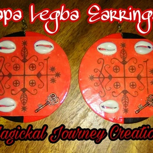 Papa Legba, Door Opener Earrings
