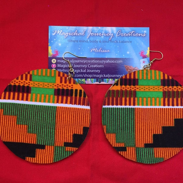 Kente Earrings