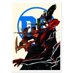 DC Universe premium matpapieren poster