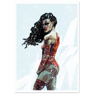 Póster de papel mate premium Elektra