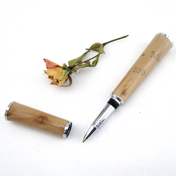 Penna Con Iniziali Penna Con Frase Personalizzata Elegante Etsy