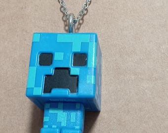 Collar de Minecraft Blue Charger