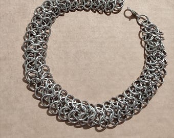bracelet new mesh style alternative weave chainmail jewellery