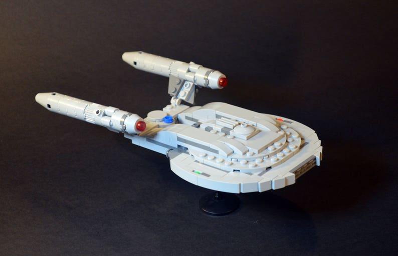 Star Trek Lego Enterprise Nx 01 Moc Instructions Only No Etsy