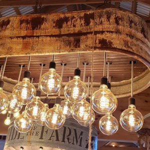 Rustic Farm 4ft Stock Tank Light