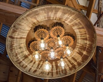 Rustic Chicken Brooder Disk 46" w/Seed Plates