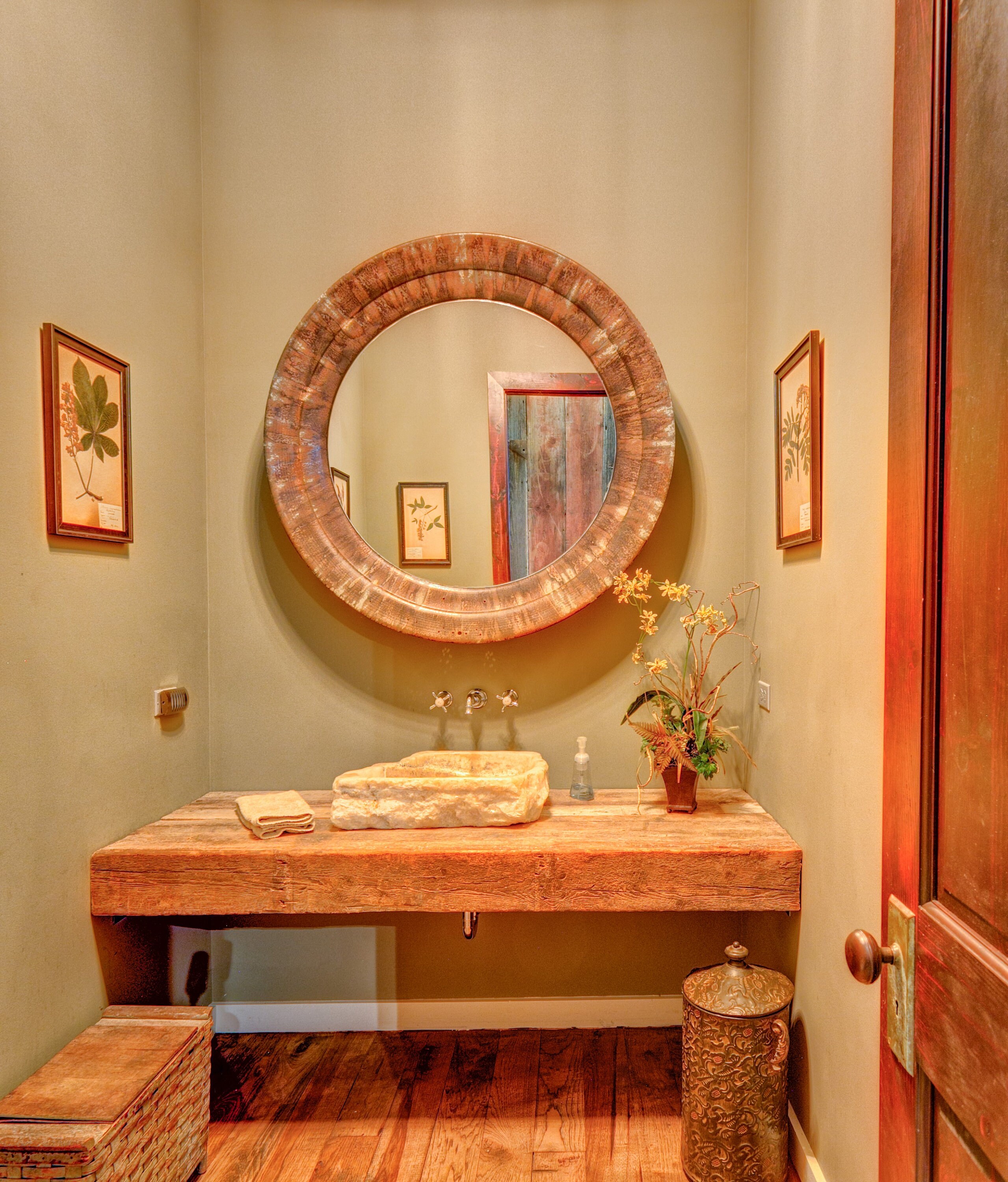 Rustic Vintage 46 Chicken Brooder Disk Mirror - Etsy