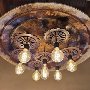 Vintage Rustic Chicken Brooder Disk 34