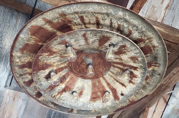 Rustic Vintage Double Chicken Brooder Disks - Etsy