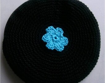round coin purse crochet cotton