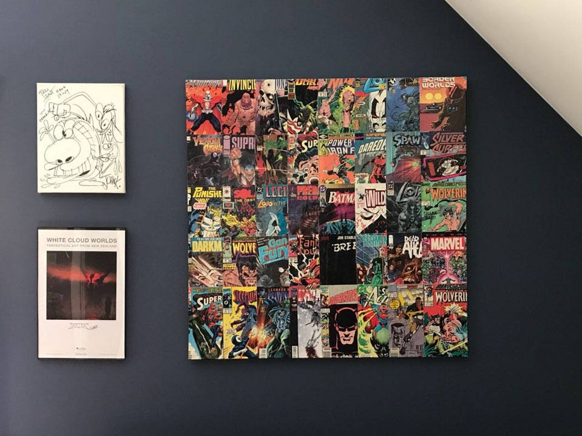 Comic Book Wall Art Etsy