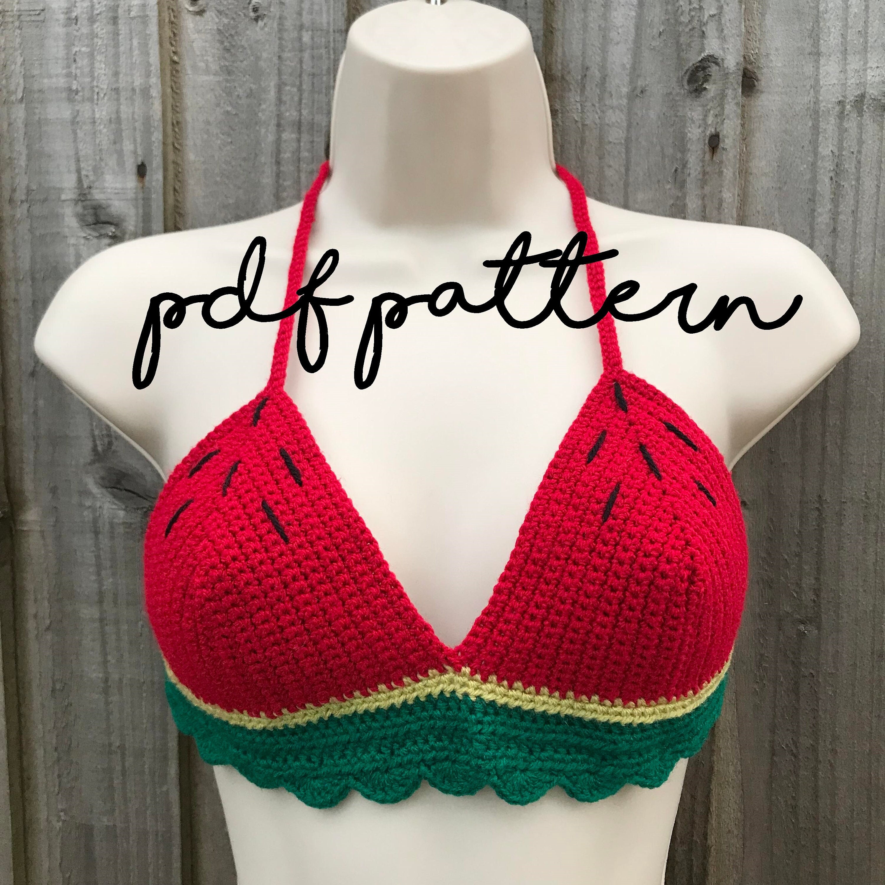 Crochet & Knitting Pattern. Vintage 1940s Ladies Brassieres/Bras/Underwear