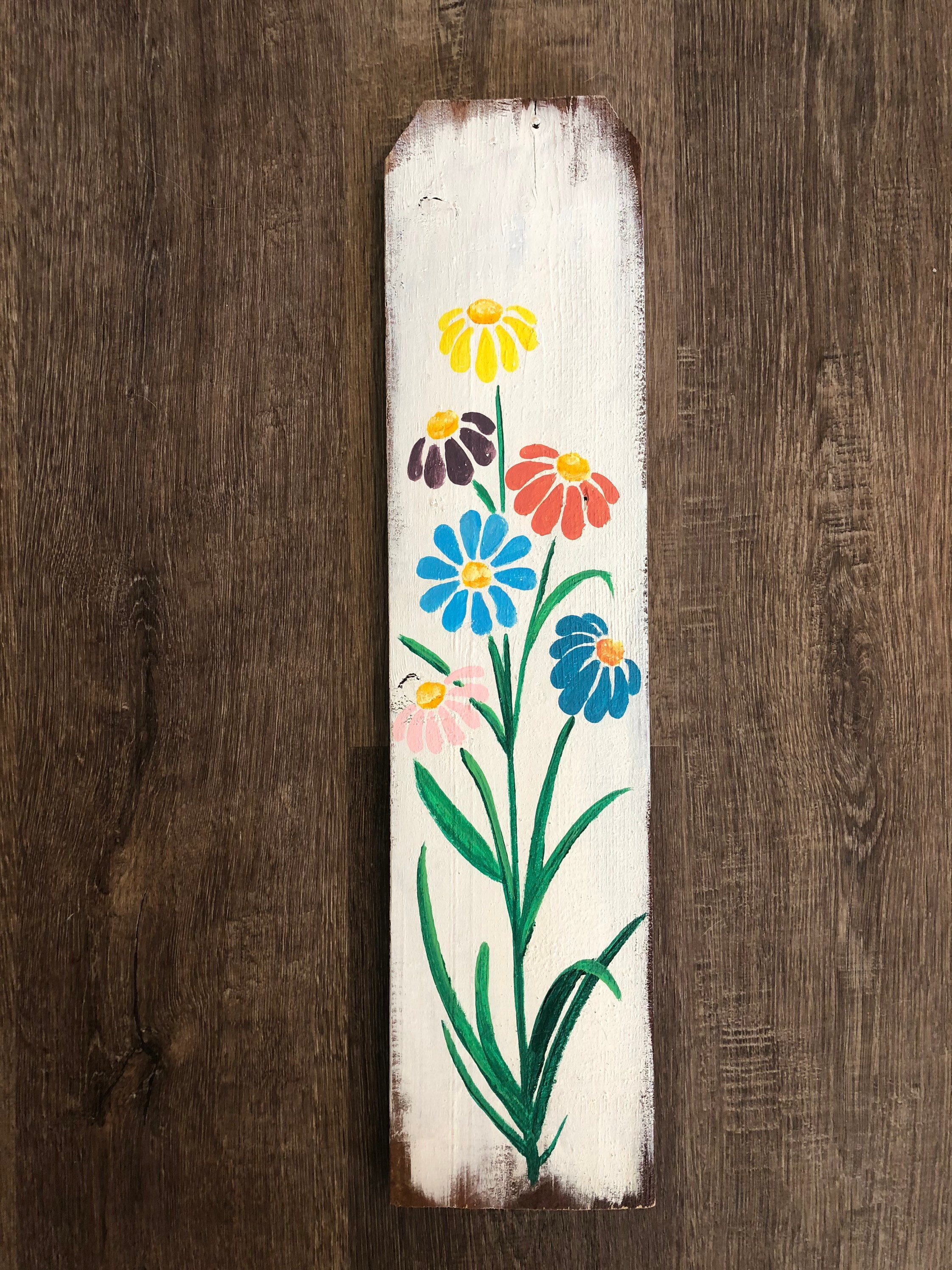 Daisies Wall Decor Etsy