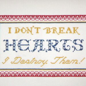 Destroyer Cross Stitch Pattern