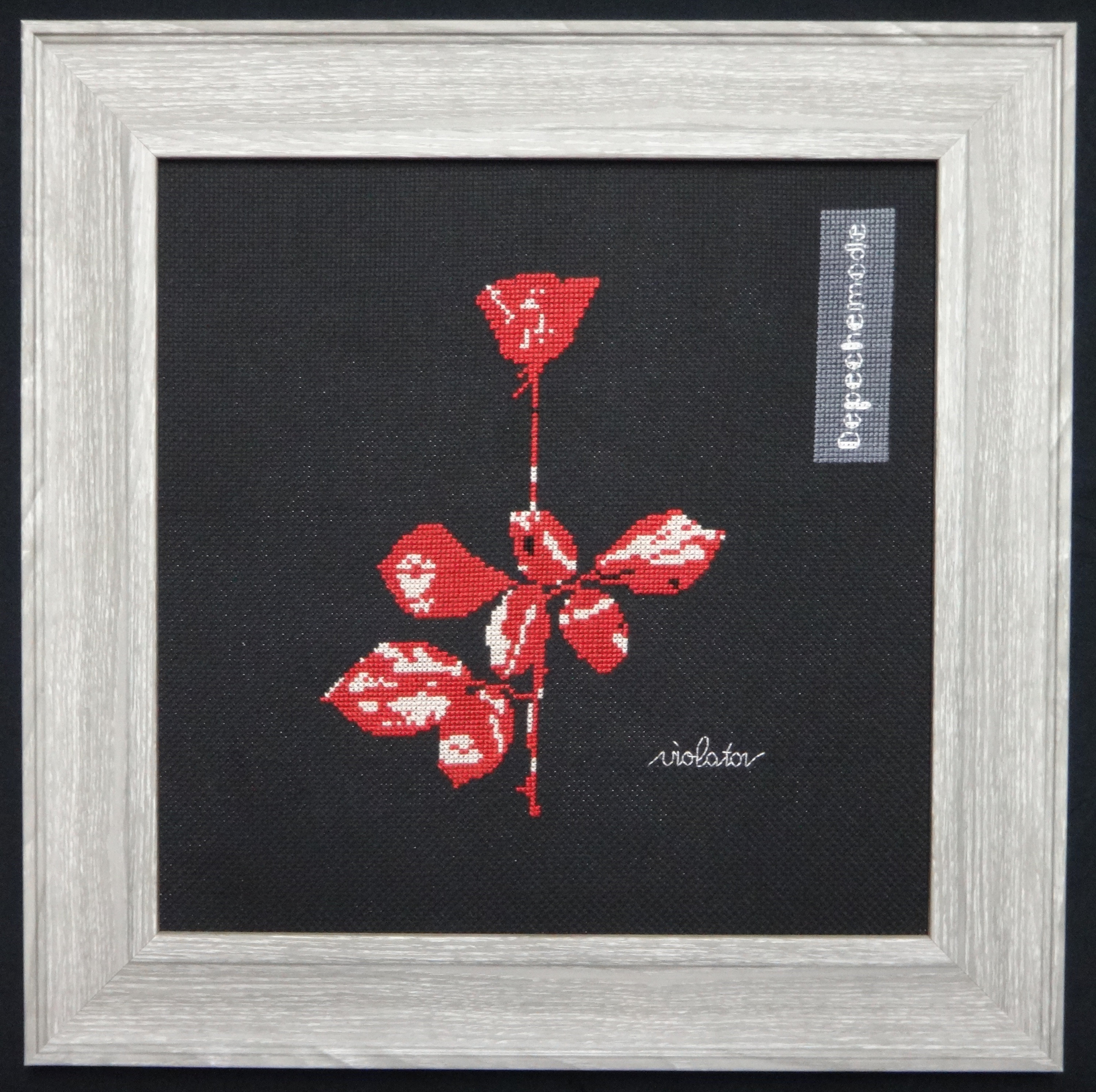 Depeche Mode - Violator Cross Stitch Pattern - Etsy