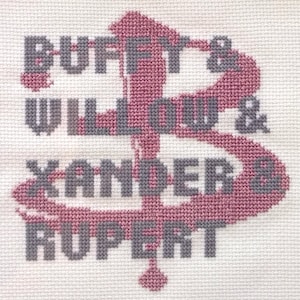 Buffy & Co. Cross Stitch Pattern