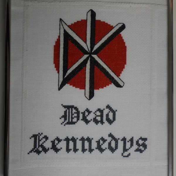 Dead Kennedys Cross Stitch Pattern